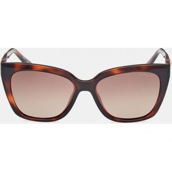 Gafas de sol Guess GU7878 52H - Estilo cuadrado en havana con lentes polarizadas para mujer