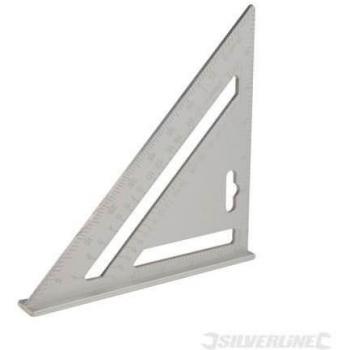 Silverline Tools 734100 - Escuadra de aleación de aluminio 185 mm