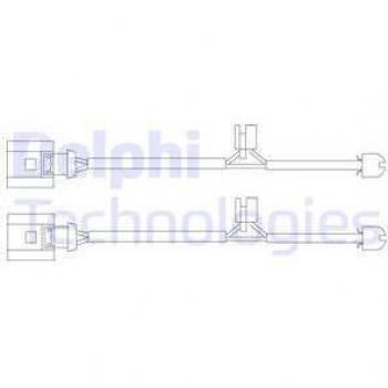 Juego de contacto de aviso DELPHI LZ0200 para desgaste de frenos