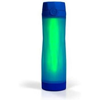 Hidrate Spark 3 Botella de Agua Inteligente, registra la Ingesta de Agua y Brilla para recordarle Que Debe Mantenerse hidratado, sin BPA, 20 oz, Azul Real