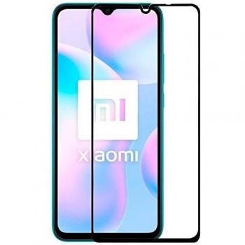 Cristal Templado 3D/4D Completo para Xiaomi Redmi 9A/9AT - Negro