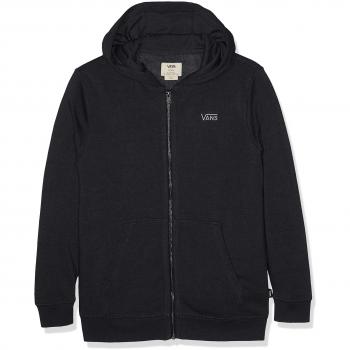 Vans Core Basic Zip Hoodie IV, Capucha para Niños, Negro
