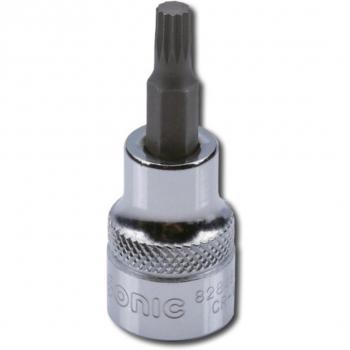 Toma de 12 puntas 3/8 XZN SONIC 8284808 - Cubos insertables, alta resistencia, fabricados en acero al cromo vanadio, acabado pulido, compatible con llaves de impacto y