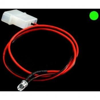 Pc-look - Ultra Bright LED 4 pins Molex Ready - 5 mm - Green