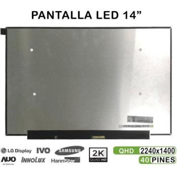 Pantalla LED de 14 para portátil NV140DRM-N61 2K 40 pines