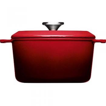 Cocotte redonda de hierro fundido de 20 cm Woll Rojo Chili 120CI-010