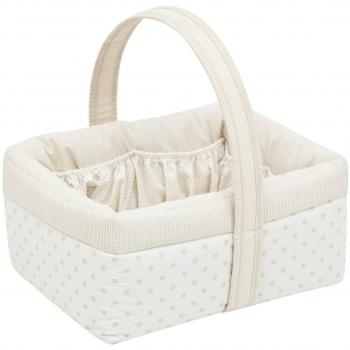 Cambrass Layette Canastilla de Almacenamiento, Beige