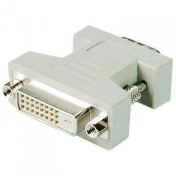 Bandridge-Adaptador de conectores DVI macho a 24 1Pin VGA de 15 pines