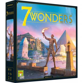 7 Wonders - Nueva Edición 2020, Juego de Estrategia, para 3 a 7 Jugadores, A partir de 10 Años, Duración de 30 Minutos