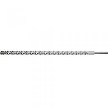 Broca Sthor 23424 - Broca de acero, diámetro de 6 mm, longitud total de 100 mm, punta afilada para perforación en madera y metal