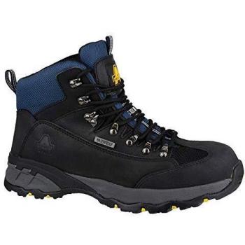 Amblers Safety Mens FS161 Black Waterproof Boot - Size 5 UK - Black