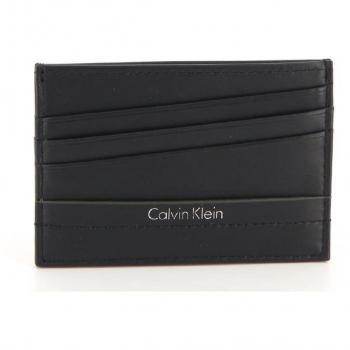 Calvin Klein Jeans Elias Cardholder, Tarjetero para Hombre, Negro