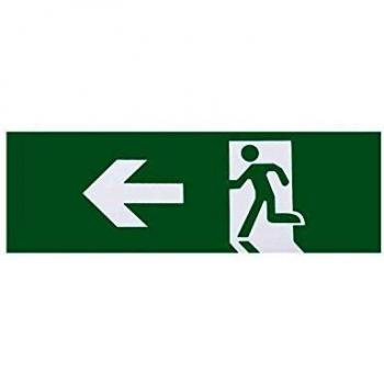 Adhesivo Salida De Emergencia Izquierda