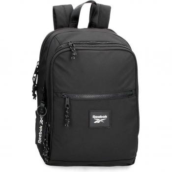 Mochila Reebok Elsie Negro con Compartimento para Ordenador y Tablet de 12 Pulgadas