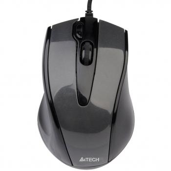 A4Tech N-500F - Ratón (USB, Laser, PC, Negro, Mano Derecha, De plástico)