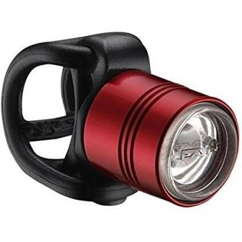 Lezyne 1-LED-1-V111 Luz Delantera, Led Scheinwerfer Femto Drive Front, Rot, LED1V1 11, Rojo, M
