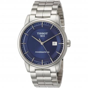 Tissot T0864071104100 Men's Watch 41 mm Stainless Steel Bracelet + Case Swiss Quartz Dial Blue