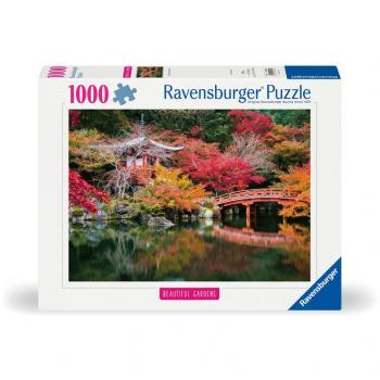 Puzzle Ravensburger 1000 Piezas Beautiful Gardens Daigo-ji, Kyoto, Japón (5x33x25 Cms)