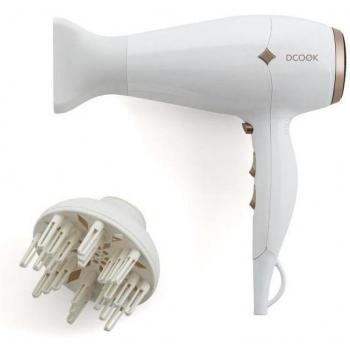 Secador de Pelo Dcook Gallery 2100W con Difusor Blanco