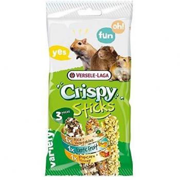 Versele Laga Crispy Sticks Triple Variety Pack for Omnivores
