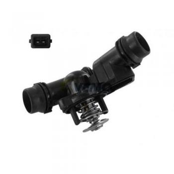 Termostato de agua VEMO V20-99-1258-1 para BMW, compatible con modelos 3 (E46, E90), 5 (E39, E60) y 7 (E65), incluye junta