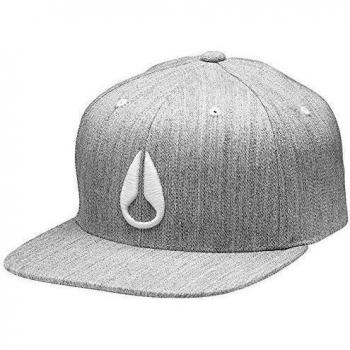 Nixon Deep Down Flexfit Athletic Cap - Light Grey - Size: L/XL (58-61 cm)