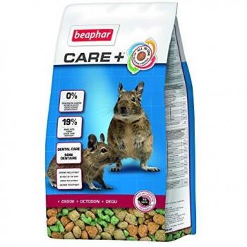 Beaphar Care+ Alimento Completo para Degús 700g con Fibra y Extracto de Té Verde