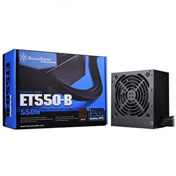 SilverStone SST-ST50F-ESB v 2.0 - Serie Strider Essential, 500W 80 Plus Bronze ATX PC Fuente de alimentación, 120mm