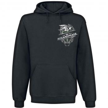 Schandmaul Wappen Sudadera con Capucha Negro L