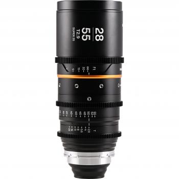 Laowa Nanomorph 1.5x Anamorphic Zoom Lens 28-55mm T2.9 PL Mount with Amber Flare
