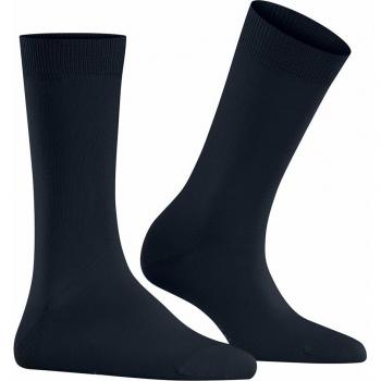 Burlington Women's Lady W SO Cotton Plain 1 Pair Socks, Blue (Marine 6120)