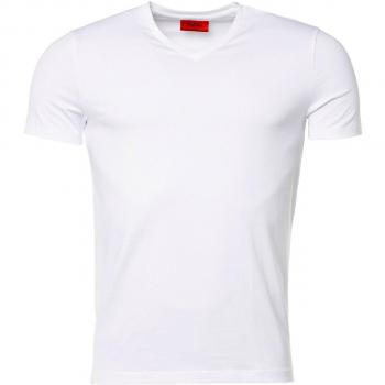 Pack 2 Camisetas Cuello Pico blanco Hugo