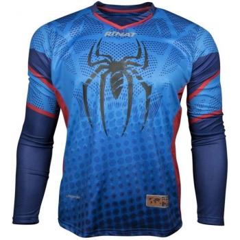 Rinat Symbiotik - Jersey de portero, Unisex, Azul / Rojo, talla XL