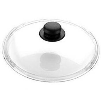 Tescoma Tapa Vidrio 30CM UNICOVER, Negro, Transparente