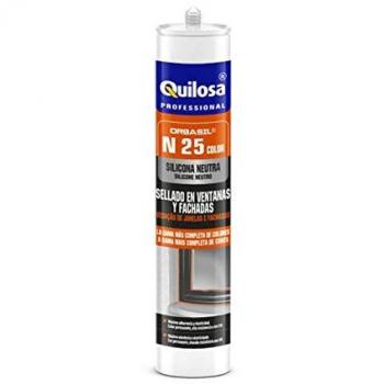 SILICONA NEUTRA ORBASIL N25 ROJO RAL3005