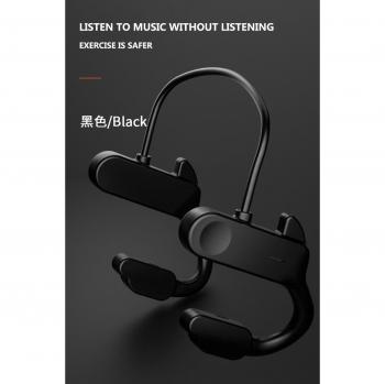 Auriculares Inalámbricos Bluetooth de Conducción Ósea, Resistentes al Agua, Comodidad Ergonómica, Diseño de Gancho Abierto, Ligeros y No Intra-auriculares para Deportes