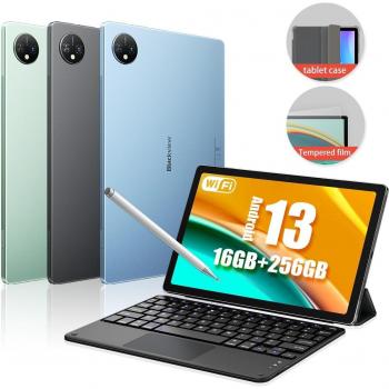 Blackview Tab 10 WiFi Tablet 10.1 HD 16GB+256GB MTK MT8788 Octa Core Dual SIM LTE Gris