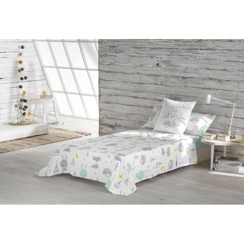 Sábana Encimera Cool Kids Let'S Dream B 160 x 270 cm (Cama de 80/90) - Juego de sábanas de 2 piezas, diseño infantil, tejido suave y cómodo, ideal para camas individuales
