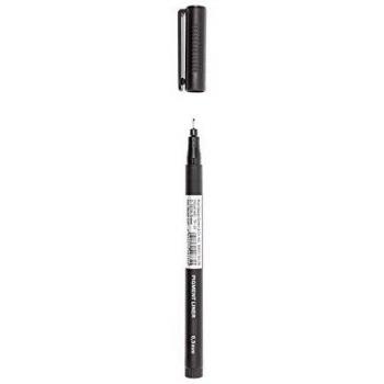Rotulador pigmentado negro 0,3 mm 'Rico Design'