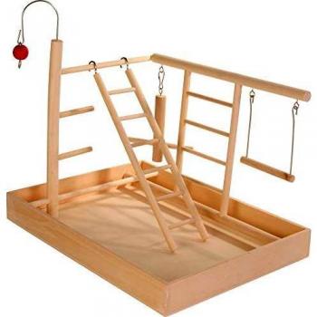 Trixie Large Wooden Playground for Birds 34x26x25 cm