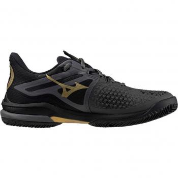Mizuno Wave Exceed Tour 6 10th Hombres - Negro, Dorado
