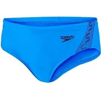 Speedo Monogram Jm Bañador MRB multicolor Neon Blue/Navy Talla:32