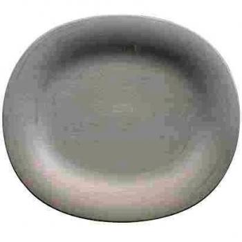 Plato llano ovalado New Cottage Basic de Villeroy & Boch, 29x25 cm, porcelana premium