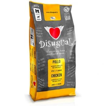 Disugual Adulto Medio Pollo - 12 kg - Croquetas para perros