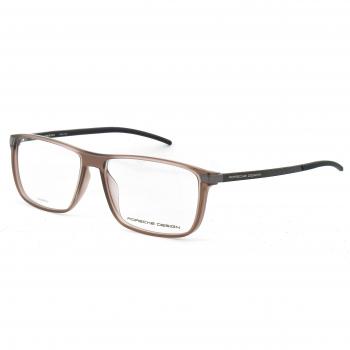 Porsche Design P8327-D Montura de Gafas para Hombre, 56mm, Color Marrón