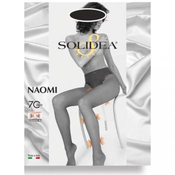 Collant Transparentes Naomi 70 Denier Compresión 12-15 mmHg Color Moka Talla S