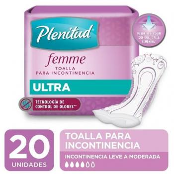 Toalla Ultra Plenitud Femme (20 Unidades)