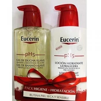 EUCERIN PACK PH5 GEL SUAVE + LOCION HIDRATANTE ULTRALIGERA 400ML