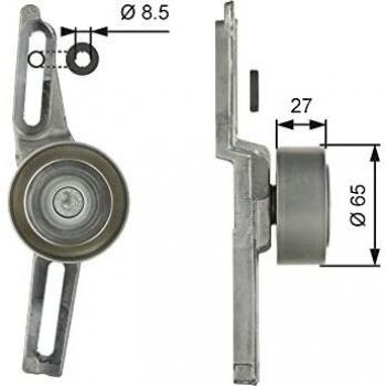 Polea Tensora para Correa Poli V GATES T39101 - DriveAlign®