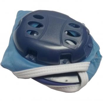Corsport - Gorro de waterpolo, para piscina, con protector de orejas, color azul